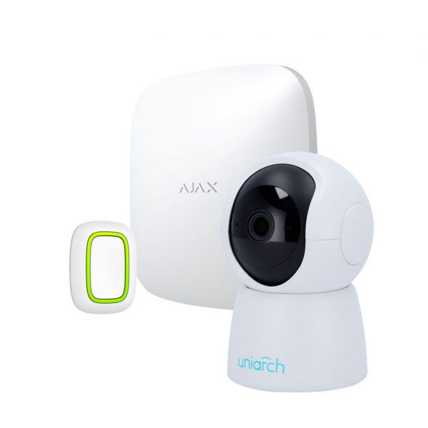 Kit Alarma para Ancianos con Cámara y Botón de Emergencia Sin Cuotas RSKIT2-H