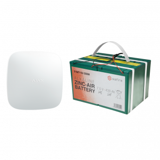 Kit Alarma sin electricidad ni internet AJAX con batería hasta 12 meses AJ-BATTERYKIT-12M