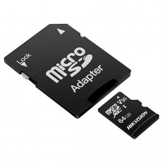 Tarjeta MicroSD 64GB Hikvision HS-TF-C1STD