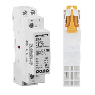 Contactor-2p-1NA-1NC-25A